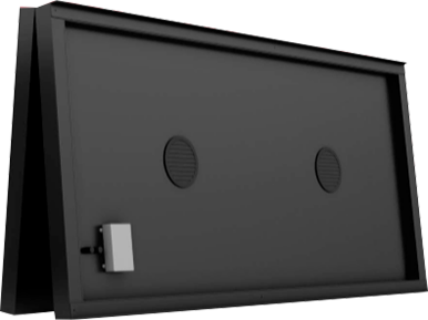 Led Sign Back View
